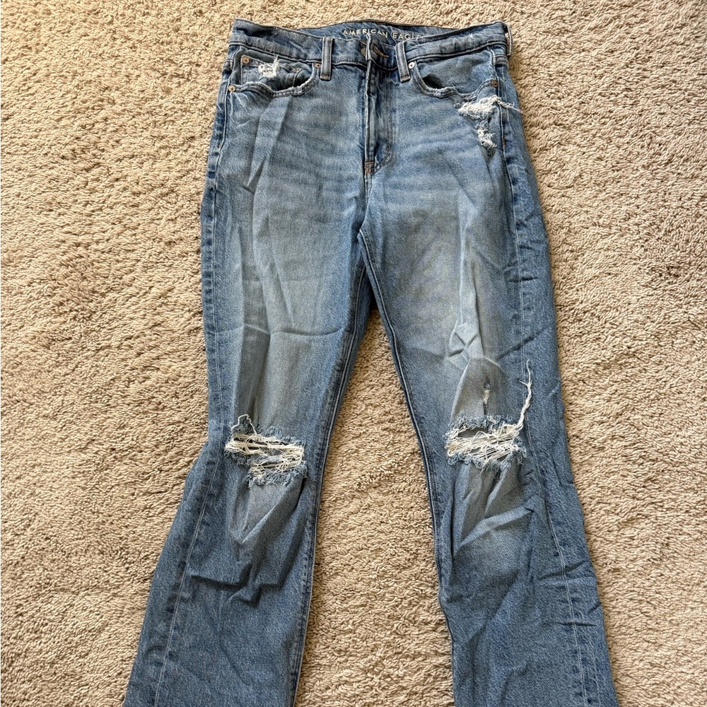 American Eagle Super High-Rise Straight Jeans | Women’s Size 6